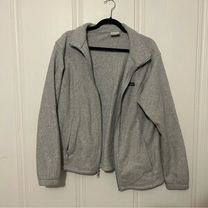 Columbia Gray Zip-Up Fleece Jacket